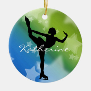 Ice Skater Figuur Skater Ornament