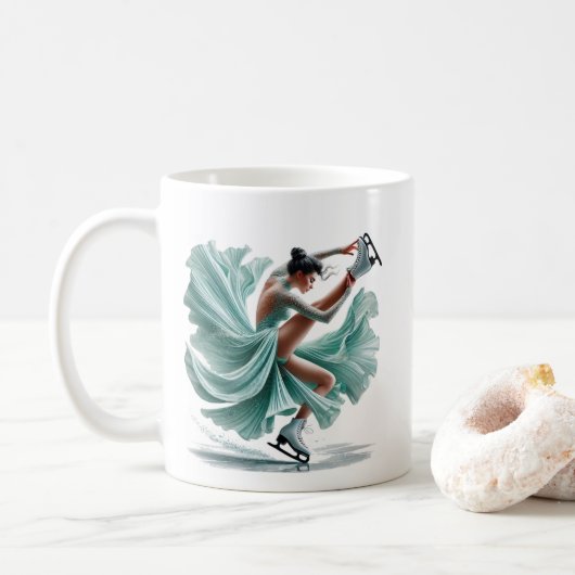 Ice Skater Koffiemok (Met donut)