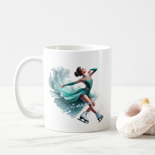 Ice Skater Koffiemok (Met donut)