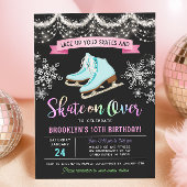 Ice Skating Birthday Invitation