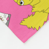 Ice Skating Chick Schaatsen Pattern Fleece Deken (Hoek)