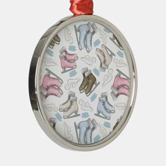 Ice Skating Christmas Ornament Keepsake (Rechts)