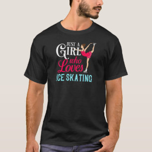 Ice Skating Figuur Skater toont Schaatsen van trai T-shirt