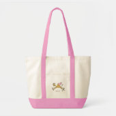 Ice Skating Flying Camel Tote Bag (Voorkant)