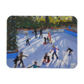 Ice skating Natural History Museum 2014 Magneet (Horizontaal)