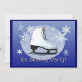Ice Skating Party. Kaart (Voorkant)