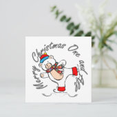 Ice Skating Polar Beer Kerstmis (Staand voorkant)