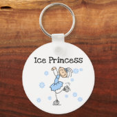 Ice Skating Princess Sleutelhanger (Voorkant)