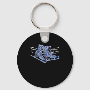 Ice Skating Shoes Winter Sports Gift Sleutelhanger