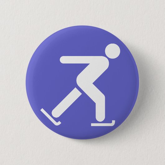 Ice Skating Symbol Button (Voorkant)