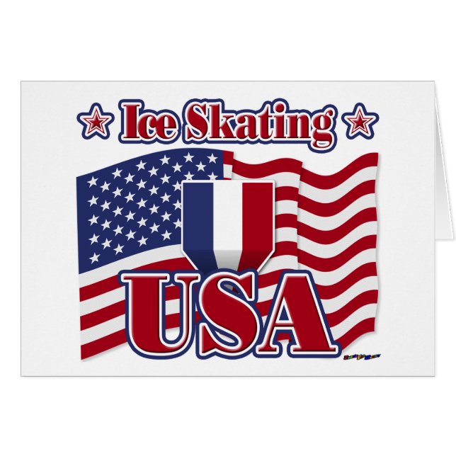 Ice Skating USA (Voorkant Horizontaal)