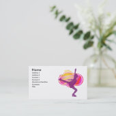 Ice Skating Visitekaartje - ! (Staand voorkant)