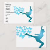 Ice Skating Visitekaartje - ! (Voorkant / Achterkant)