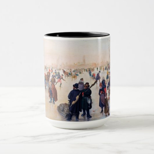 Ice Skene Fine Art-kerstcadeau Mok (Midden)