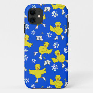 Ice Skick Snowflake Pattern iPhone 11 Hoesje