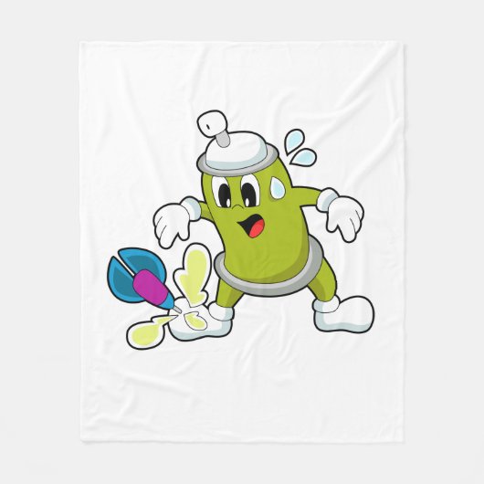 Ice spray Darts Dart Fleece Deken (Voorkant)