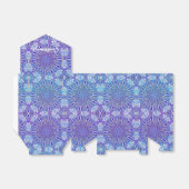 Ice Star Kaleidoscoop Patroonpatroon Bedankdoosjes (Uitgevouwen)