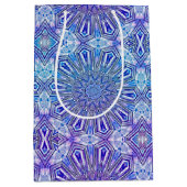 Ice Star Kaleidoscope Pattern Gift Bag Medium Cadeauzakje (Voorkant)