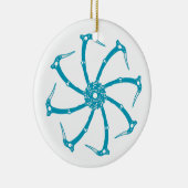 Ice Tool-spindle Keramisch Ornament (Rechts)