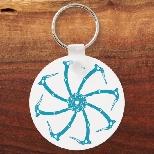 Ice Tool-spindle Sleutelhanger (Voorkant)