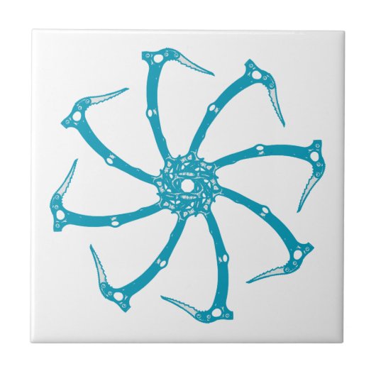 Ice Tool-spindle Tegeltje (Voorkant)