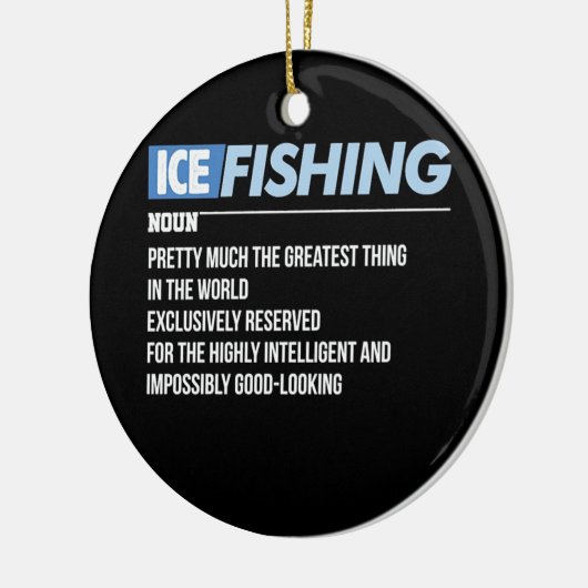 ICE Vist Definitie Keramisch Ornament (Links)