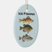 Ice Vist Panfish Keramisch Ornament (Rechts)