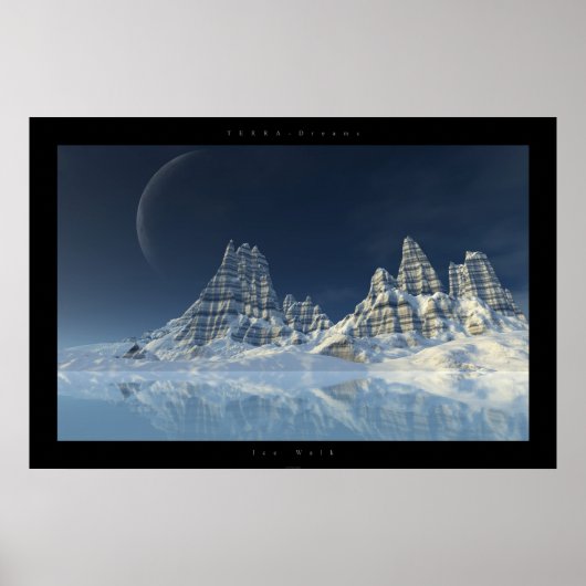 Ice Walk Poster (Voorkant)