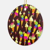 Ice Wallpaper Keramisch Ornament (Links)