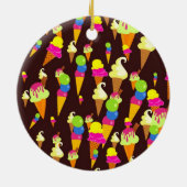 Ice Wallpaper Keramisch Ornament (Achterkant)