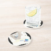 Ice Wasp Mountain Zandsteen Onderzetter (Zijkant)