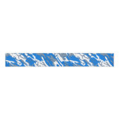 Ice Water Blue Camo Grosgrain Lint (Voorkant)