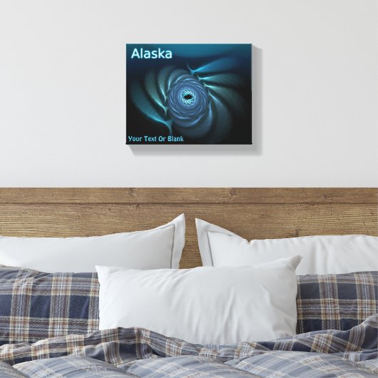 Ice Whales - Alaska Canvas Afdruk (Insitu (Slaapkamer))