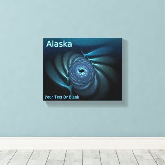 Ice Whales - Alaska Canvas Afdruk (Insitu (Houten vloer))