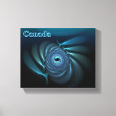 Ice Whales - Canada Canvas Afdruk (Voorkant)