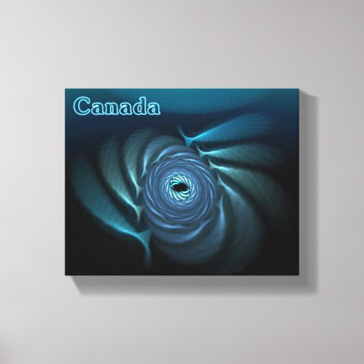 Ice Whales - Canada Canvas Afdruk (Voorkant)