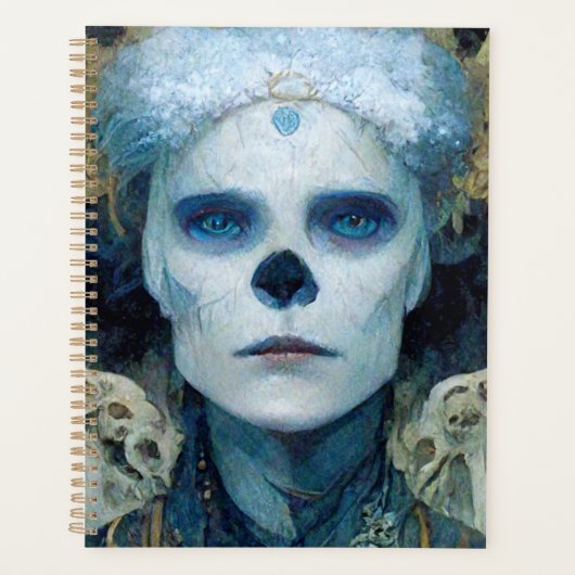 Ice Witch 3 Fantasy Sci-Fi Planner (Voorkant)