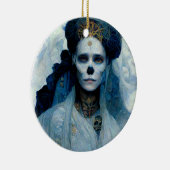 Ice Witch 4 Fantasy Sci-Fi Keramisch Ornament (Rechts)