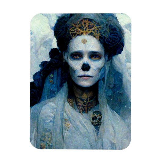 Ice Witch 4 Fantasy Sci-Fi Magneet (Verticaal)
