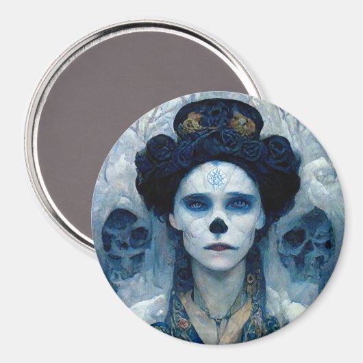 Ice Witch 5 Fantasy Sci-Fi Magneet (Voorkant / Achterkant)