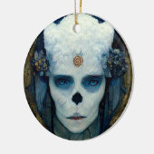 Ice Witch Fantasy Sci-Fi Art Keramisch Ornament (Links)