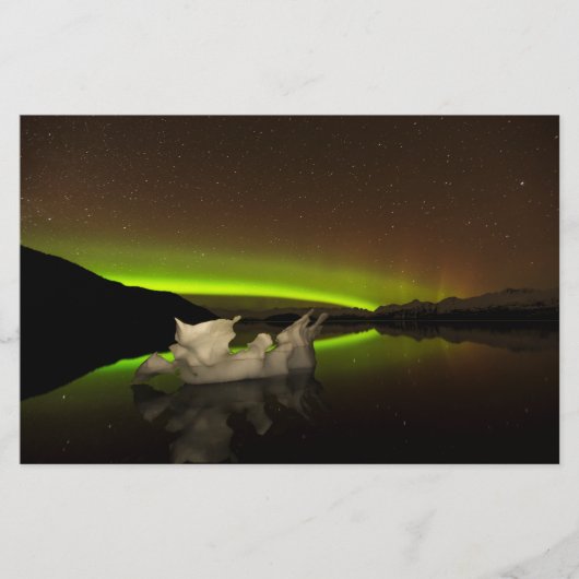 Iceberg Aurora Briefpapier (Voorkant)