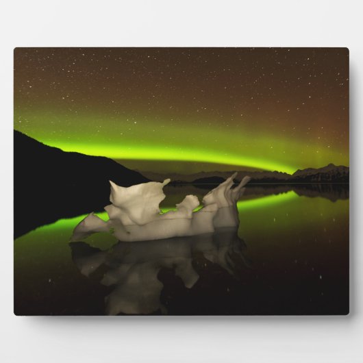 Iceberg Aurora Fotoplaat (Voorkant)
