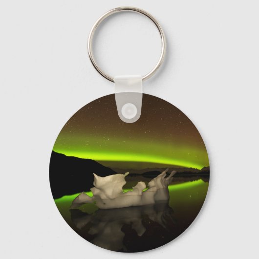 Iceberg Aurora Sleutelhanger (Voorkant)