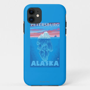 Iceberg Cross Section - Petersburg, Alaska iPhone 11 Hoesje