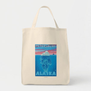 Iceberg Cross Section - Petersburg, Alaska Tote Bag