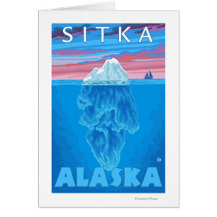 Iceberg Cross Section - Sitka, Alaska