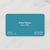 Iceberg in Clear Blue Water Visitekaartje (Achterkant)