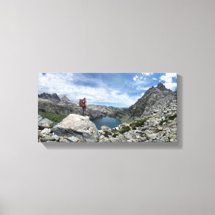 Iceberg Lake - Ansel Adams Wilderness - Sierra Canvas Afdruk