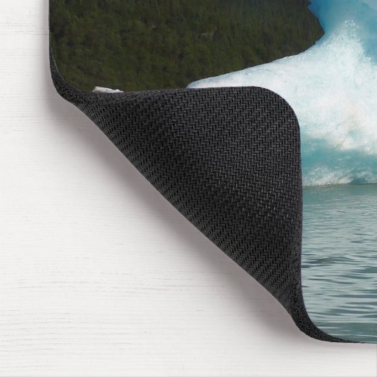 Iceberg op het meer van Mendenhall in Alaska Muismat (Hoek)